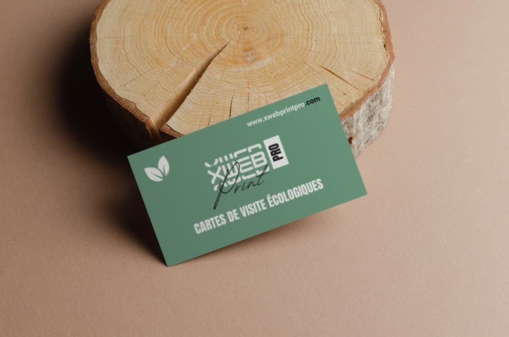 Cartes de visite écologiques