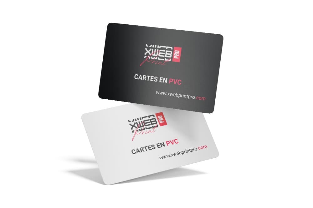 Cartes en PVC