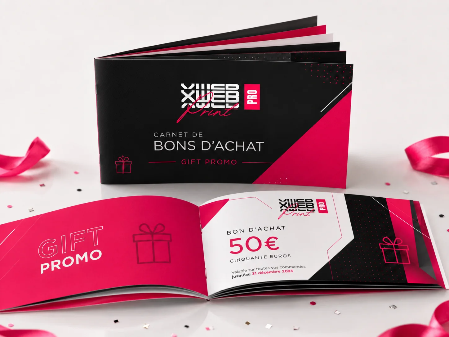 Carnets de bons d'achat